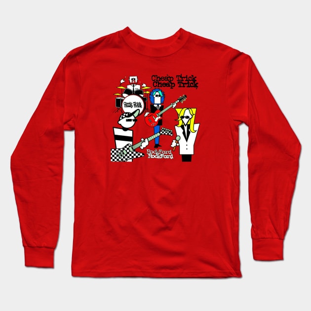 Trick Grup Long Sleeve T-Shirt by sapstudio design